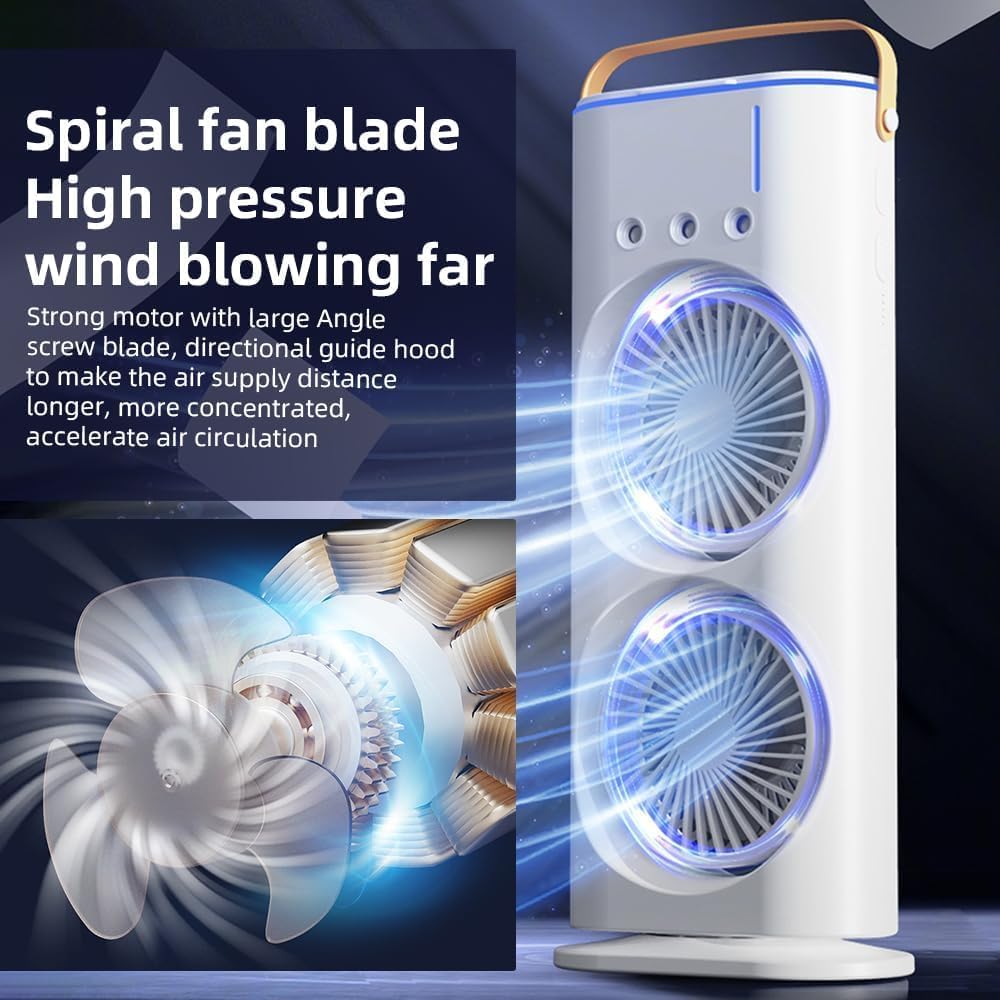 Double Ended Spray Fan Cool Air