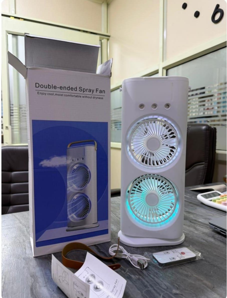 Double Ended Spray Fan Cool Air