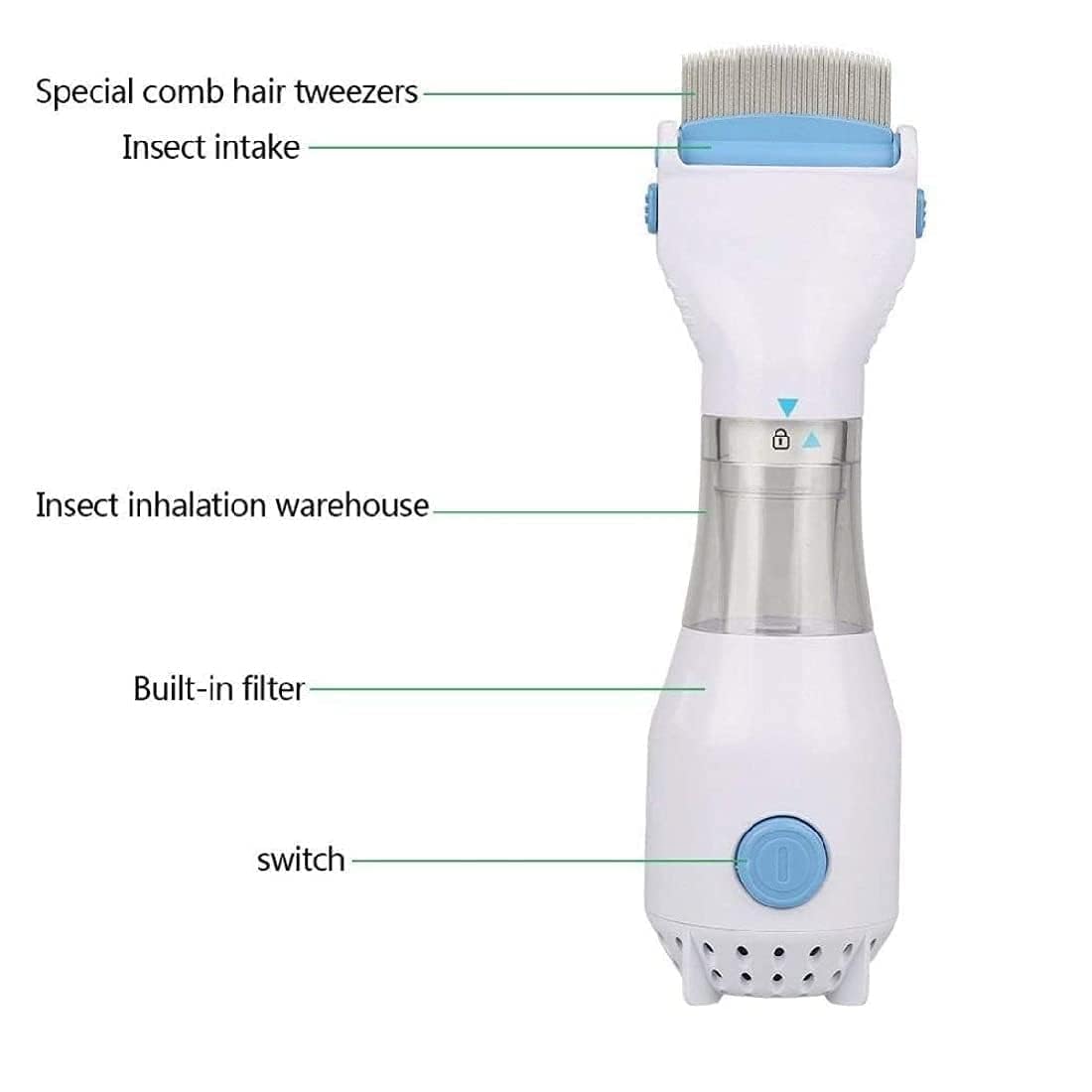 Electric Head Lice Removal Comb