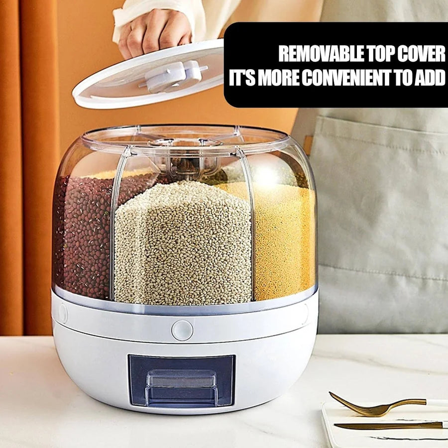 ROTATING RICE DISPENSER