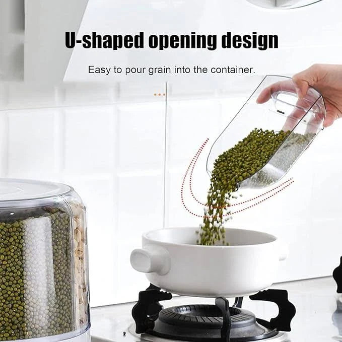 ROTATING RICE DISPENSER