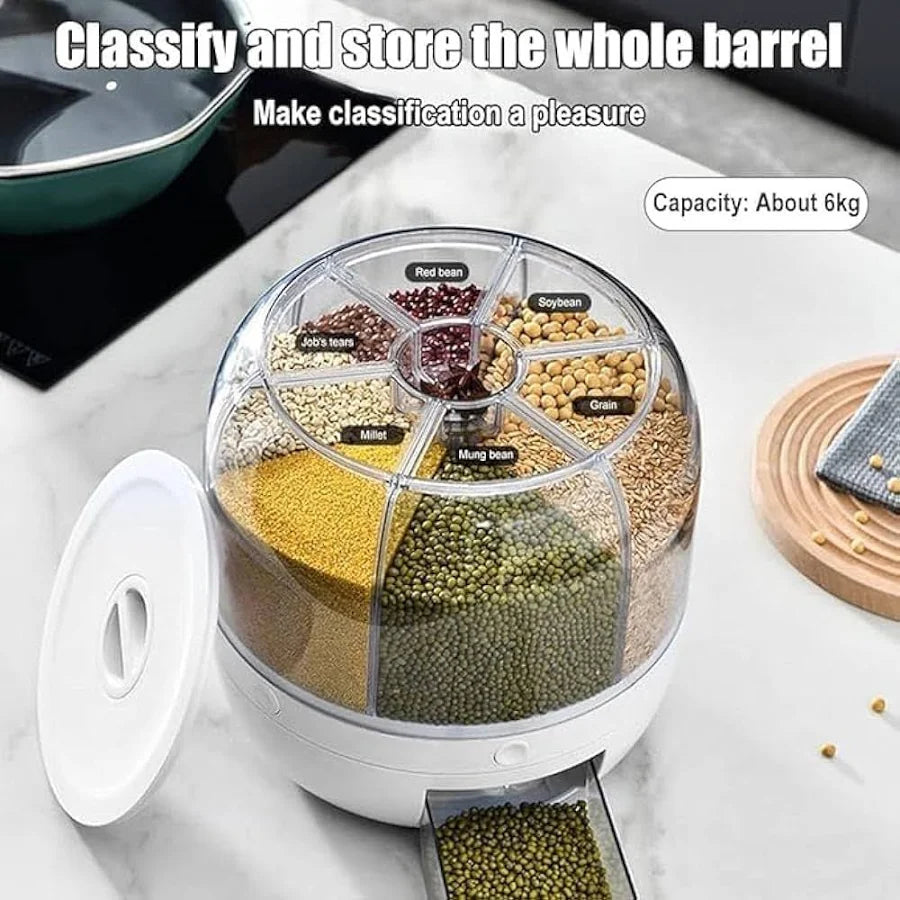 ROTATING RICE DISPENSER