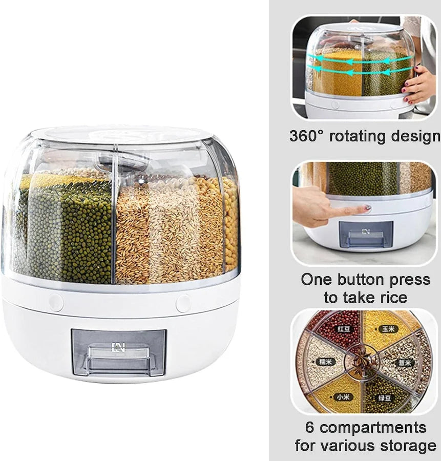 ROTATING RICE DISPENSER