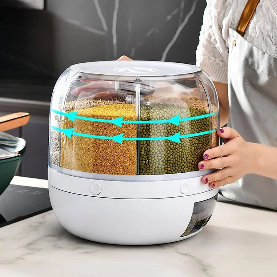 ROTATING RICE DISPENSER