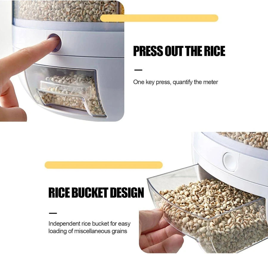 ROTATING RICE DISPENSER