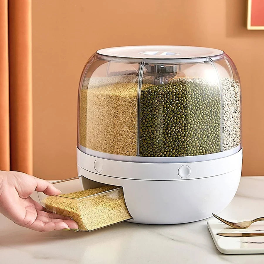 ROTATING RICE DISPENSER